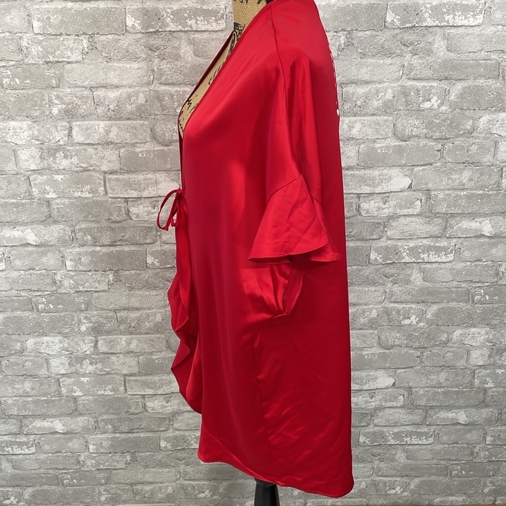 Victoria Secret Red Love Kimono/Robe - Picture 3 of 7